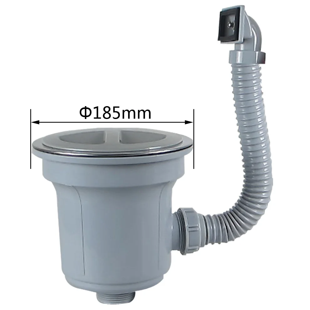 talea sink strainer com overflow 185mm mercado coreano japones xp161 01