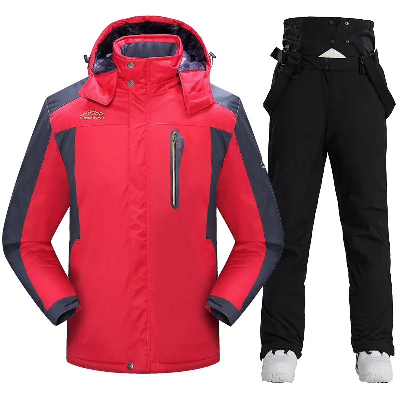 Jacket Trousers Skiing | Men Ski Suits Jacket Pants | Jacket Ski Men ...