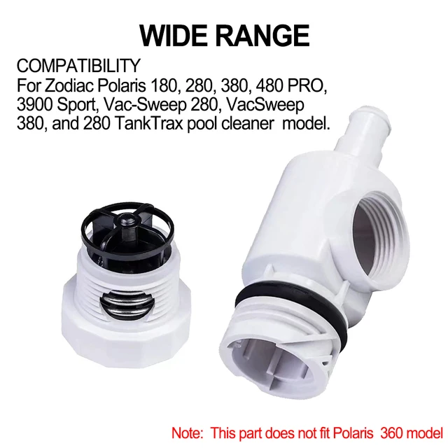 G52 Vanne Recul Secours Remplacement De Polaris 180, 280, 380, 480