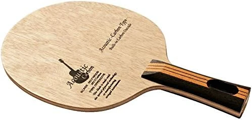 

Nittaku Table Tennis Racket for Attacks, Acoustic Carbon, Shake Hand, Special Materials Included Grip tape Golf putter grip Pick