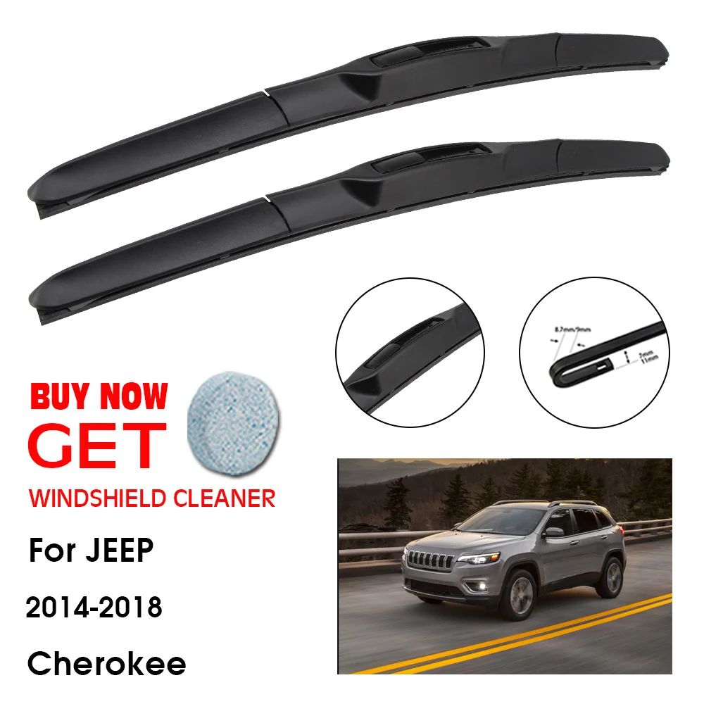 

Щетка стеклоочистителя для Jeep Cherokee, 26 + 18 дюймов, 2014-2018 дюйма