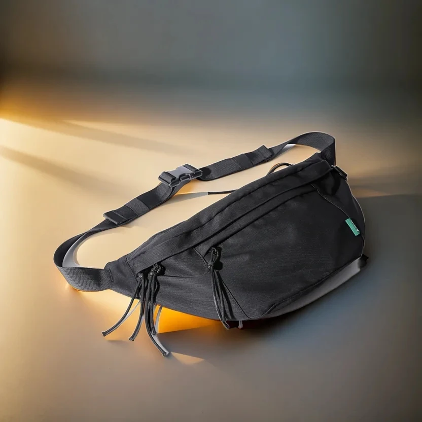 Crossbody Bag Oversized Fanny Pack Waterproof Oxford Chest Bag