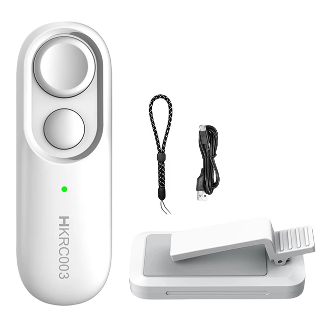 Remote Page Turner Phone Camera Video Record Remote Triggers Clicker Page Turner for Kindle Paperwhite Oasis Kobo EReaders 20