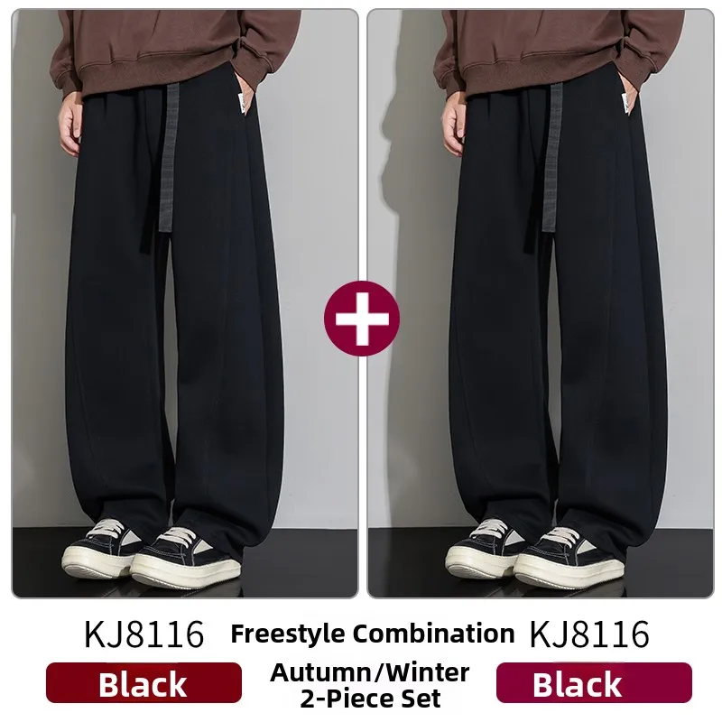 بنطلون رياضي كاجوال للرجال من جينزويست بلون واحد و...