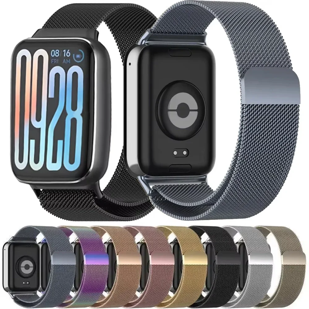 Milanese Loop Metal Magnetic Watch Strap - Premium Smartwatch Bracelet Accessory