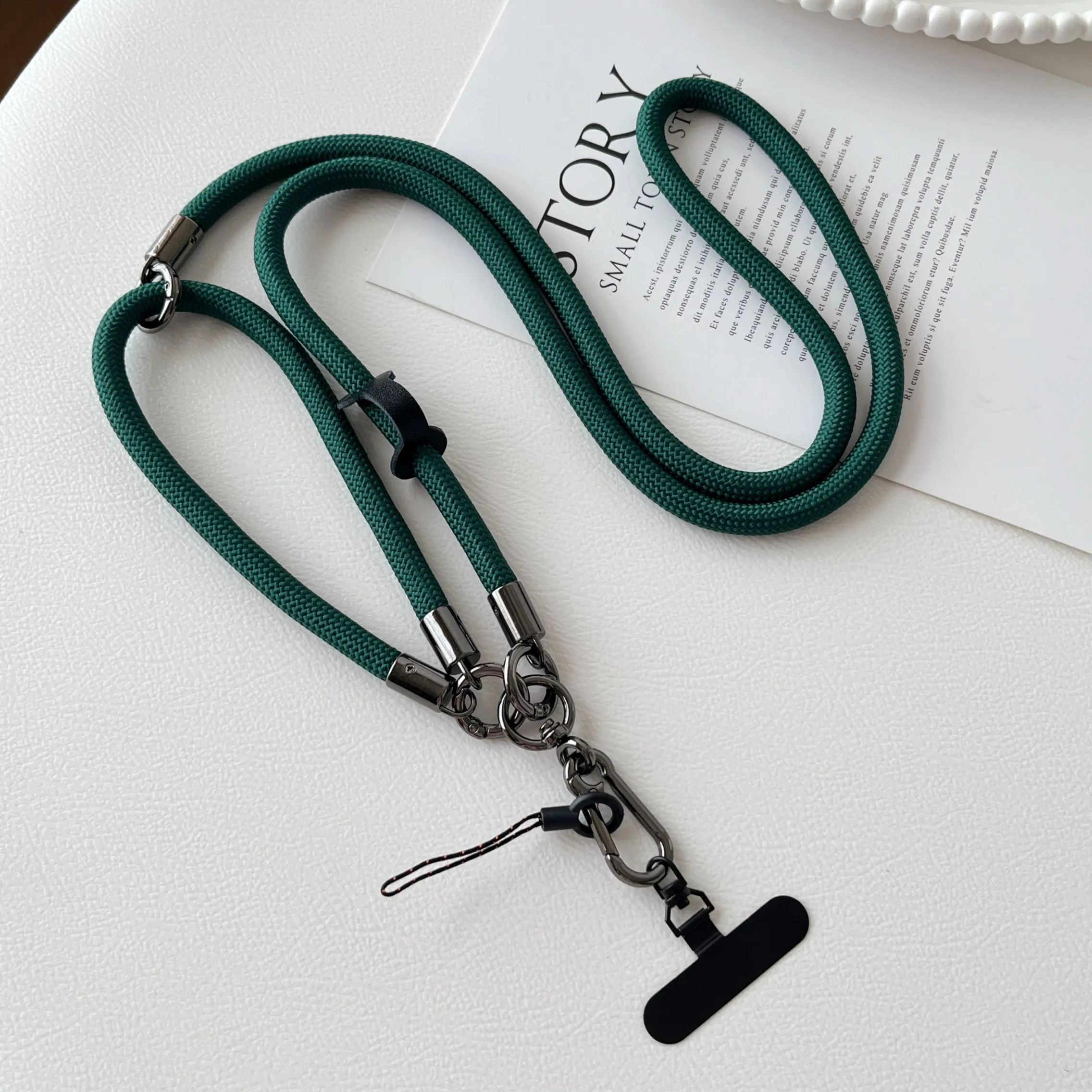 Elegant Universal Crossbody and Neck Lanyard Set with Anti-Drop Rope