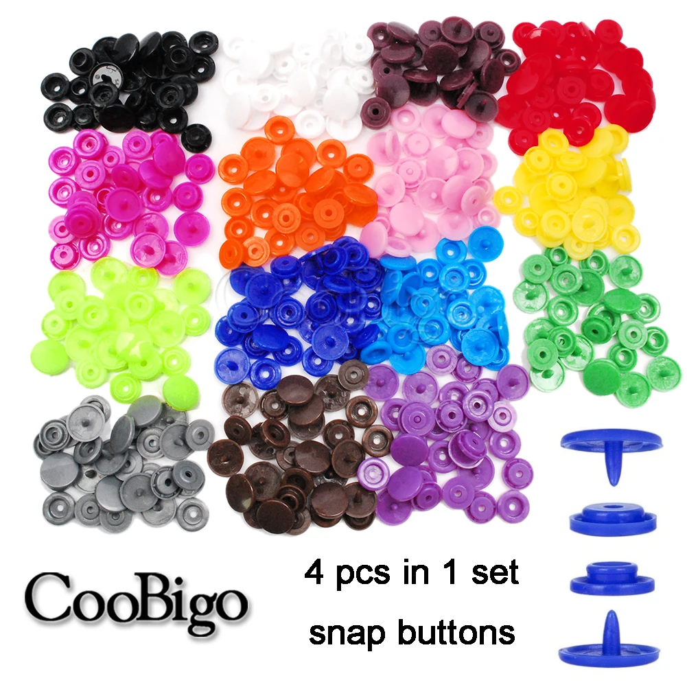 20Sets Plastic Snap Button Fastener Press Buckle for Quilt Cover Sheet