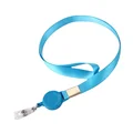Light blue lanyard