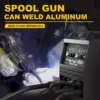 160A Mig Welder 110V/220V Dual Voltage 6 in 1 Stick Welder/Gas Mig/Gasless Flux Core Mig/Lift TIG/Spot Welding/Spool Gun 4