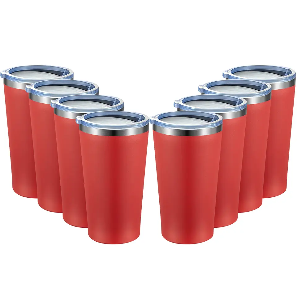 16oz Insulated Coffee Tumbler with Lid