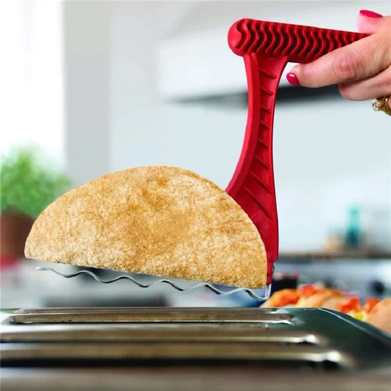 Cheddar Featuring the Taco Toaster Mexican Pancake Tools Kitchen Tool Bakeware Making Pie Tool Taco Shell Maker Gadgets pancake tool,tortilla press,taco holder