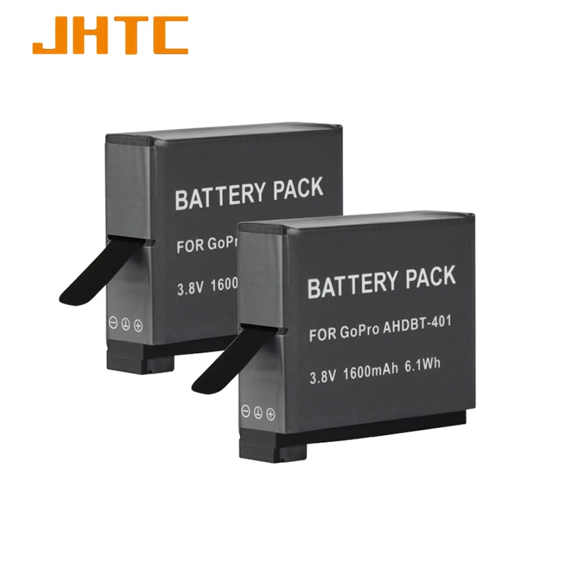 Batteries pour GoPro Hero 9/10/11 - Lot de 1 à 6, Autonomie Longue Durée