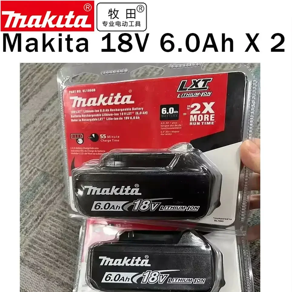 100% Original Makita 6Ah/5Ah/3Ah for Makita 18V Battery BL1830B