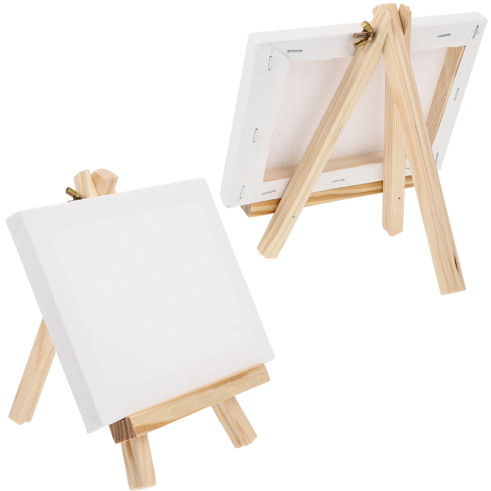 Mini Lightweight Wood Easel Portable Painting Triangle Easel Art Supplies Display Rack Photo Frame Bracket Kids Classroom