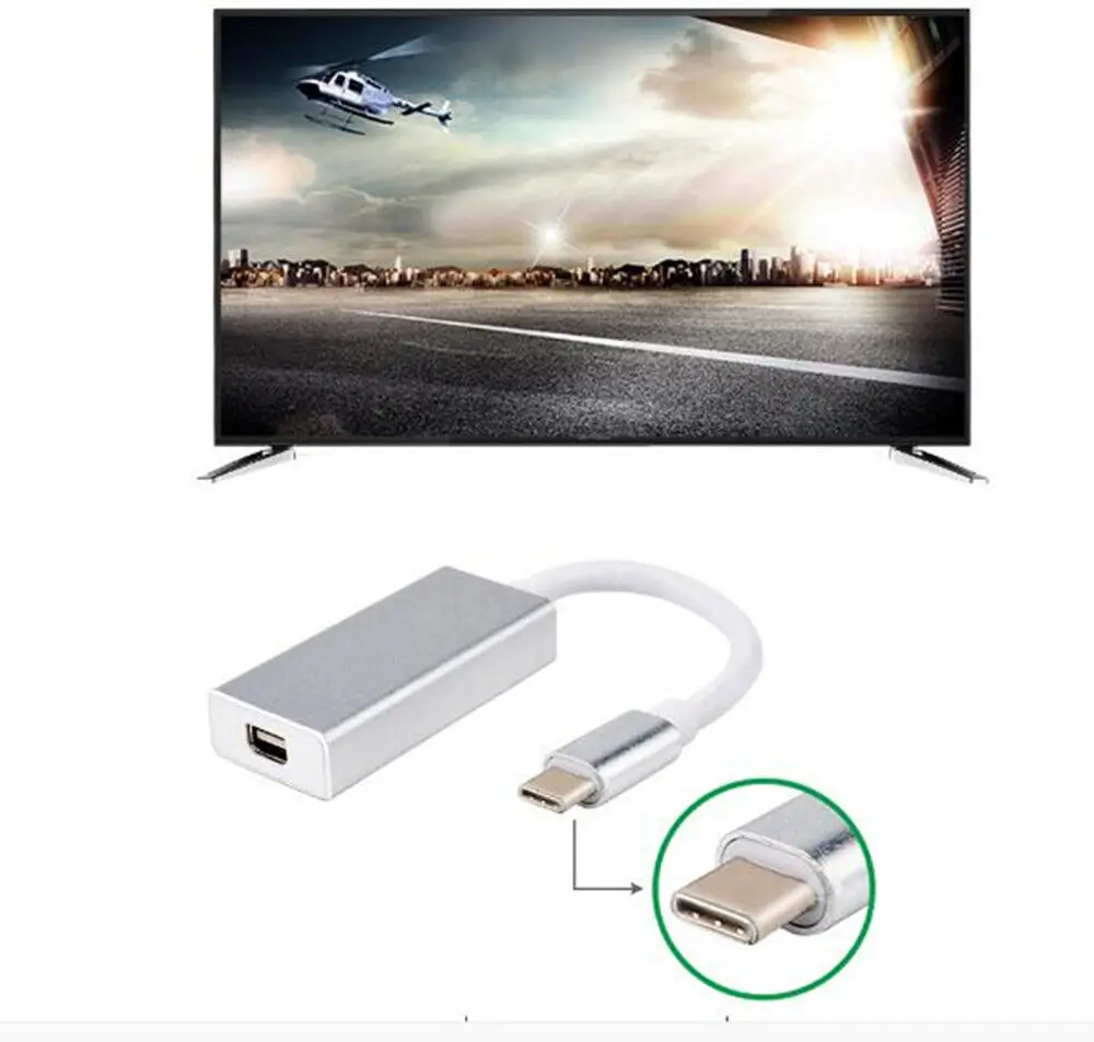 USB-C USB 3.1  C-Mini DisplayPort DP 1080p HDTV  ̺ 2 