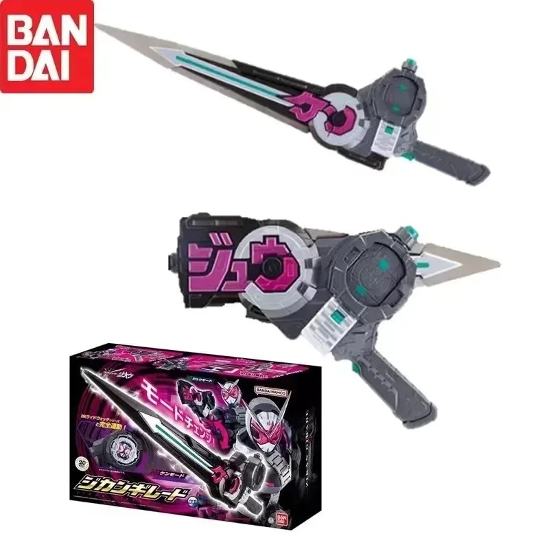 

BANDAI ZIO Time Sword Gun Large Scale Sound Weapon Linkage Dial Anime Action Figure Kamen Rider Toy Model Gift