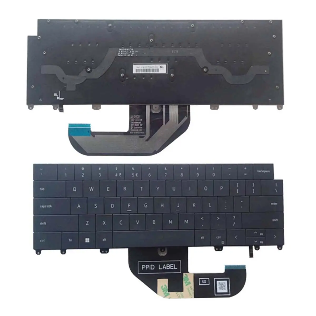 Nuova Tastiera Per Laptop Per Dell Xps 13 9320 13-9320 9320 0 M6Vrm 2022 Us Pk133Om1B01
