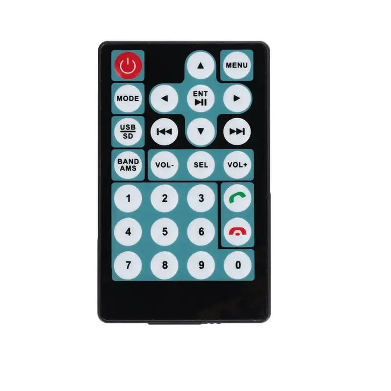 Wireless Remote Controller Media Remote Controller Wireless Media Remote Wireless Media Controller Wireless Remote Control Car MP3 MP-5 Intelligent Remote Control Simple Convenient Copy Operation 27 Keys ABS Material Car Accessories