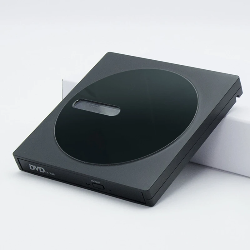 1 PCS USB 3.0 Type C External CD DVD RW Optical Drive Black Plastic DVD Burner Drive For Laptop External CD Player