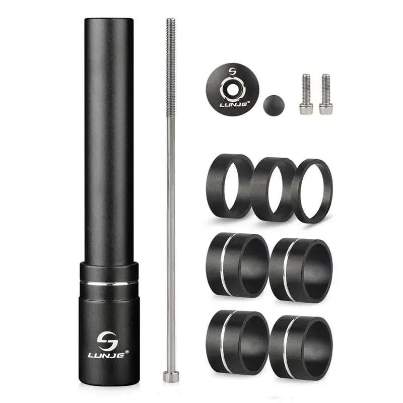 Bicycle Stem Bicycle Fork Stem Rise Up 90mm 115mm 135mm 150mm Bike Stem Height Extender Road Mountain Bike Handlebar Raise Adapte