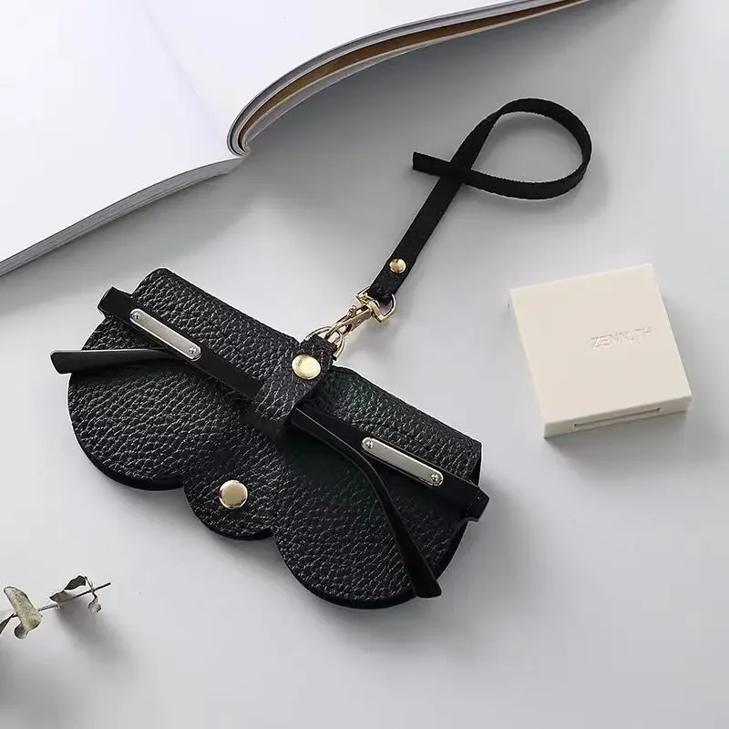 Sunglasses Bag Portable Eyewear Case Protective Cover Cute Eyewear Clip Women's Minimalist
