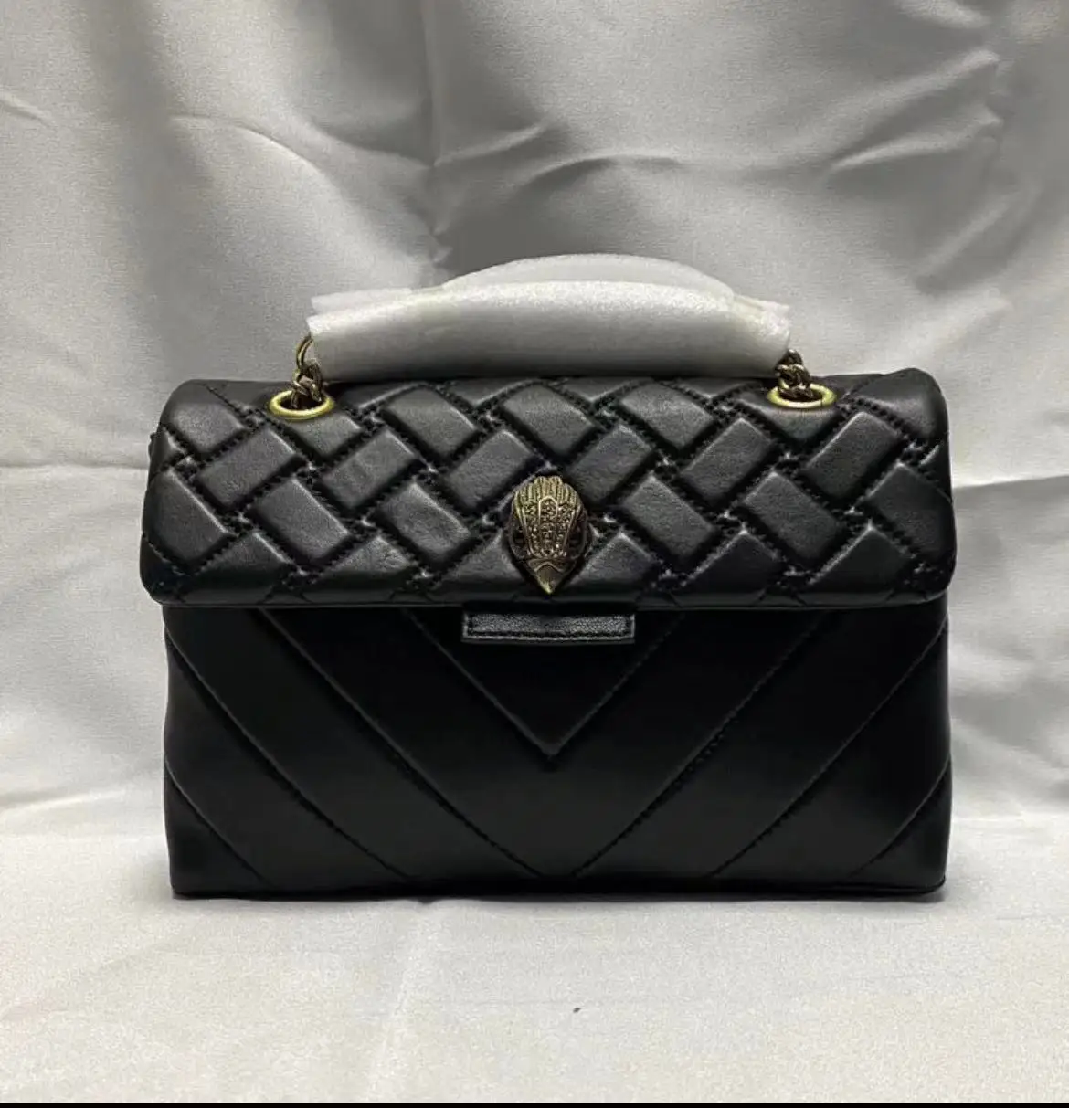 

New kurt geiger bags Medium Chain Bag London Luxury Design Women's Bag Single Shoulder Crossbody Messenger Handbag