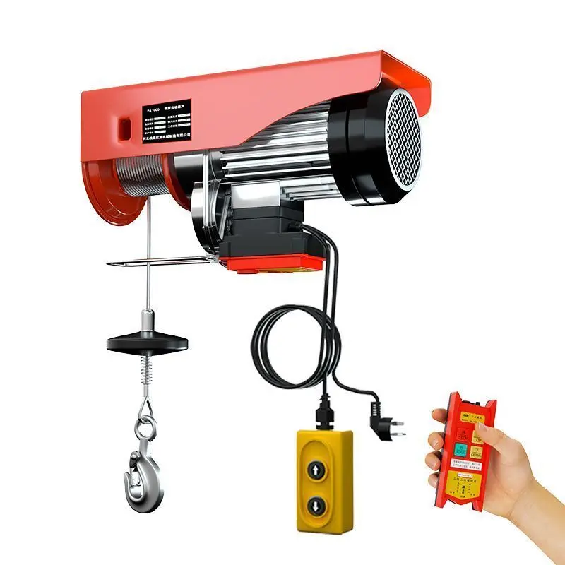220V 가정용 크레인, 소형 엘리베이터, 호이스트, 호이스트, 전기 호이스트, 윈치, 전기 호이스트