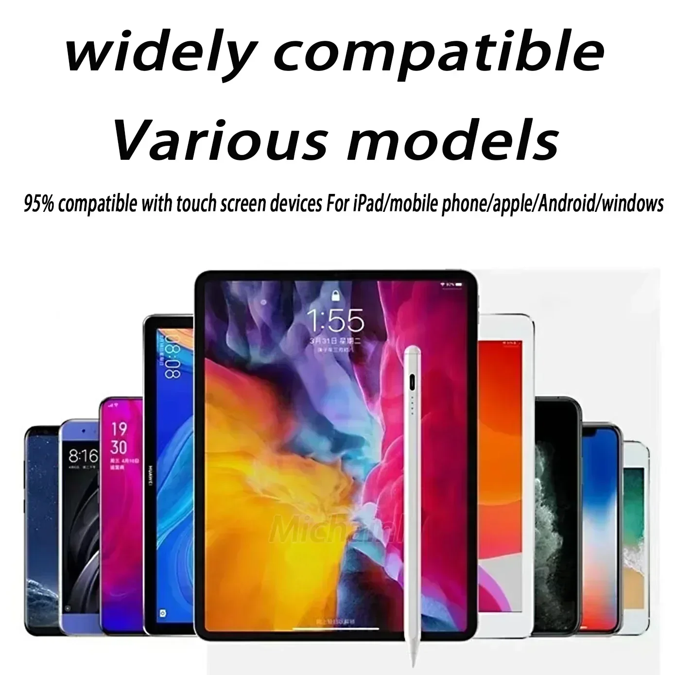 Universal Stylus Pen for Android Tablets and Phones - Compatible with Xiaomi, Samsung, Redmi, and Honor Devices