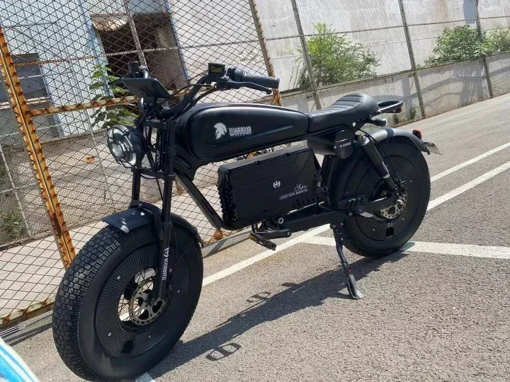 電動自転車 3000W 60V45AH ブラックウォリアー バイク 20インチ