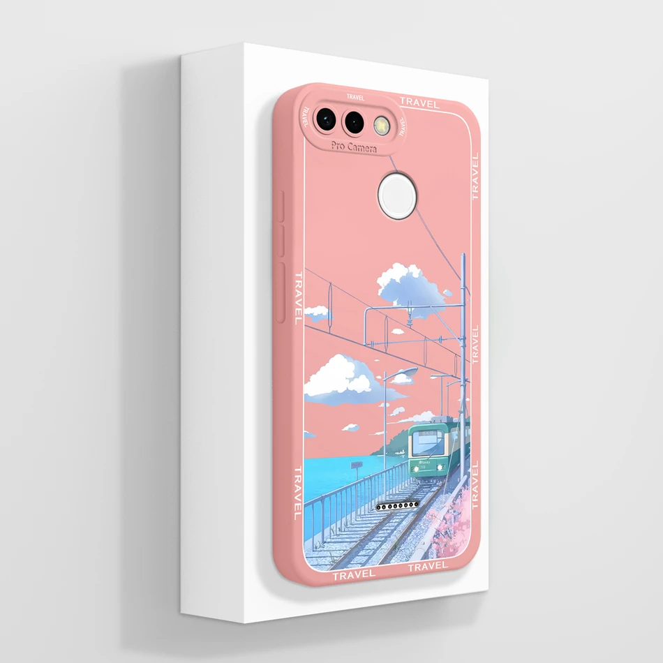 Fun Cartoon Liquid Silicone Phone Case - Full Protection Bumper Cover