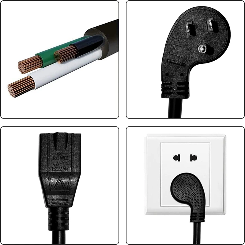 ÷ ÷  ڵ 1 Ft, 16 AWG 3   ̾ ª ڵ (13 Amp, 125 Ʈ, 1625 Ʈ) US ÷