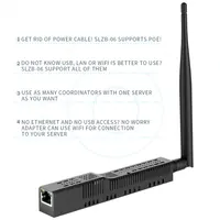 SMLIGHT SLZB-06/M/P7 3.0 Zigbee  to Ethernet,USB,and WiFi gateway coordinator with PoE,works with Zigbee2MQTT,Home Assistant,ZHA - Image 2