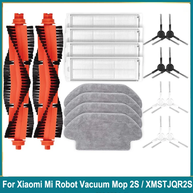 For Xiaomi Robot Vacuum S12 & Vacuum Mop 2S Robot Vacuum Cleaner  Accessories Main Side Brushes Filters Mop Wipes - AliExpress