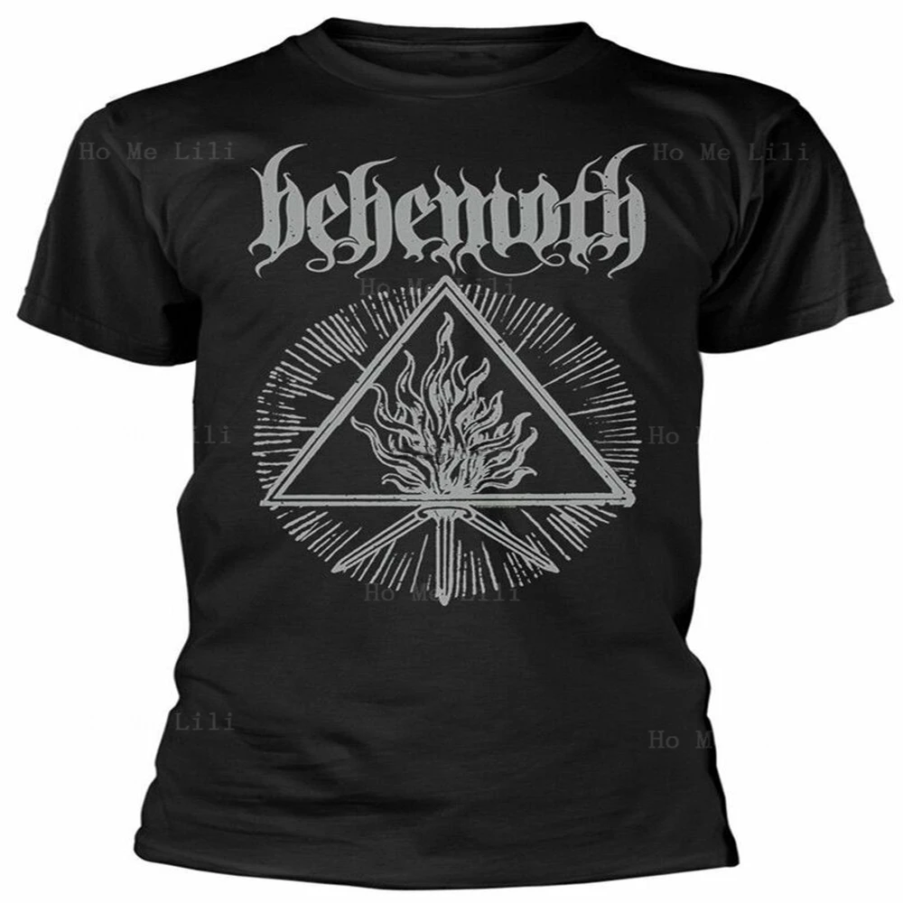 Behemoth T Shirt Furor Divinus Mens Tee Classic Rock Over Size