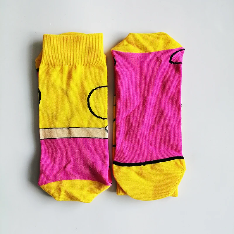 Men Anime Socks Cartoon Movie Gamers Novelty Happy Funny Sokken for Christmas Party Festival Gift