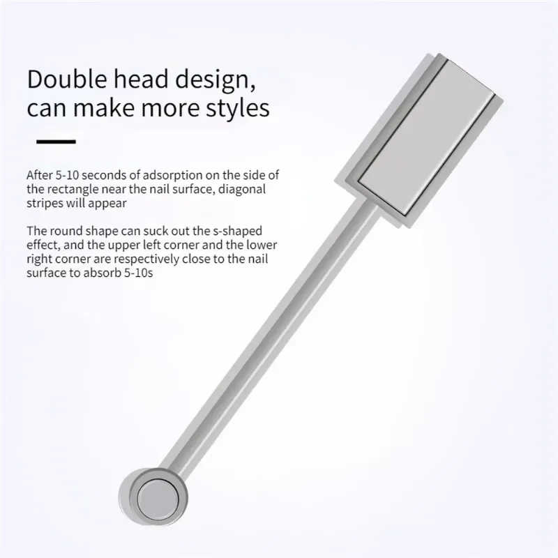 Cat Eye Magnetic Nail Tool - Double Head Magnet