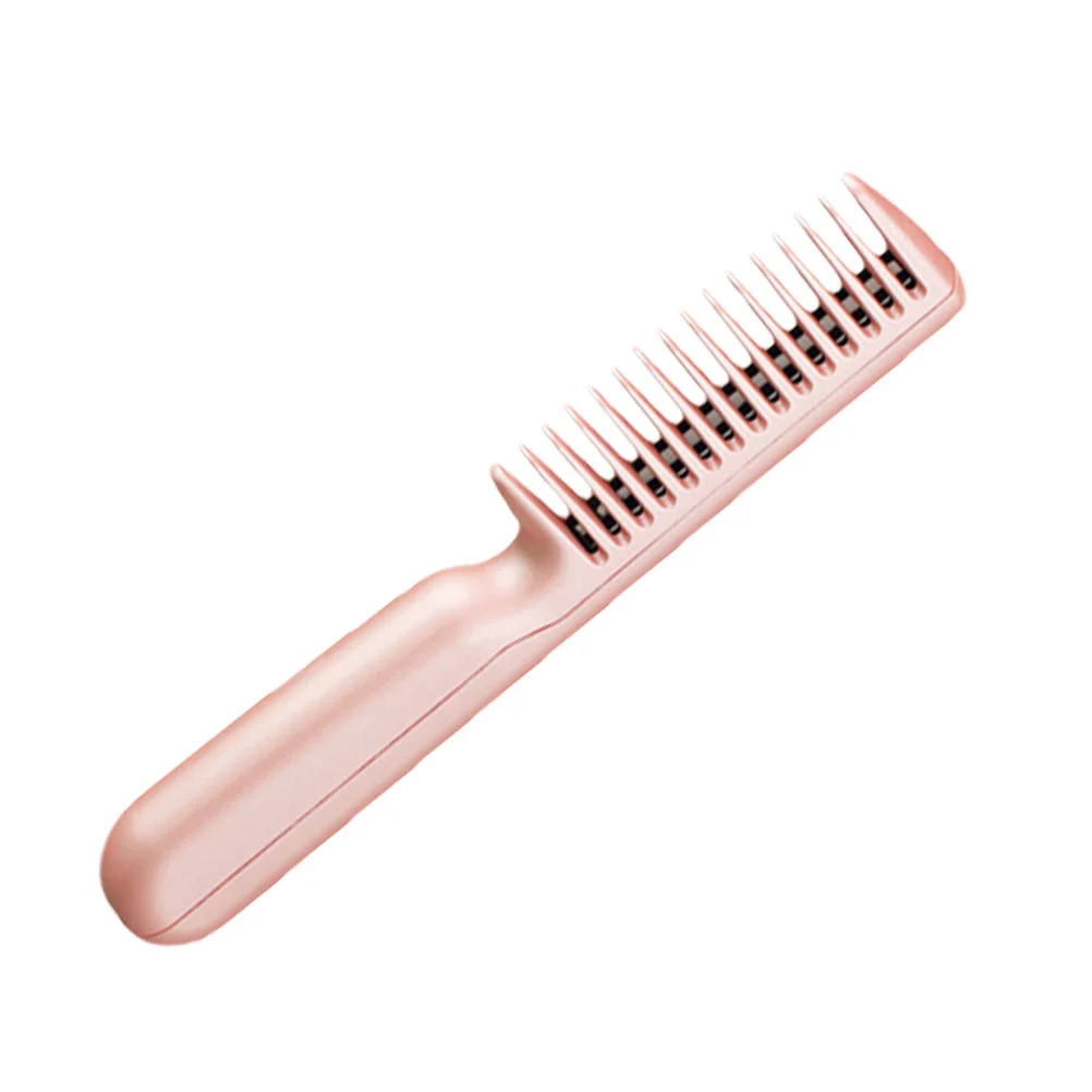 

Anti Scald Hot Comb 2 1 Curling Cordless Hair Straightener Heating Straightening