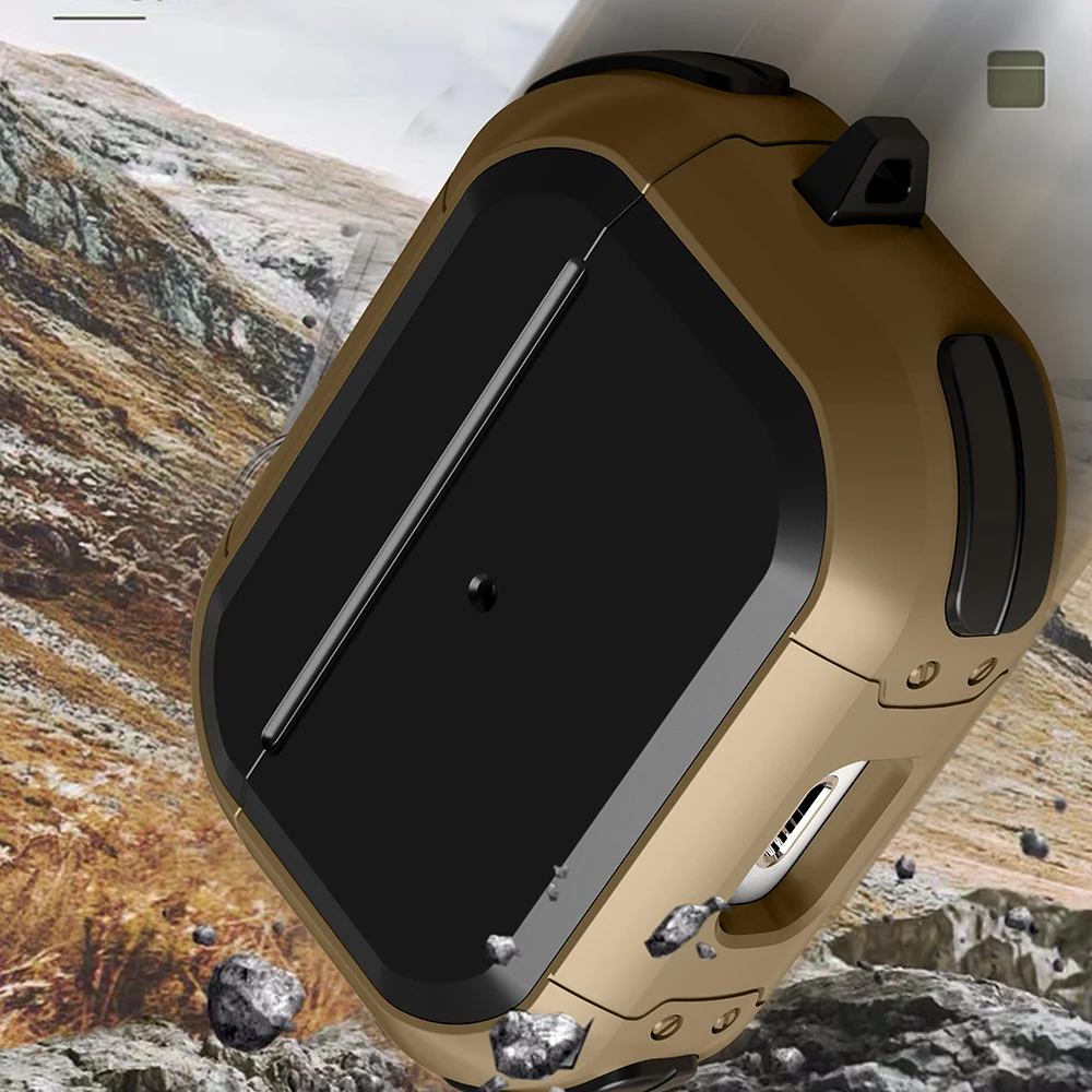 Premium Silicone Armor Luxury Earphone Case - Ultrathin Shockproof Protection Cover