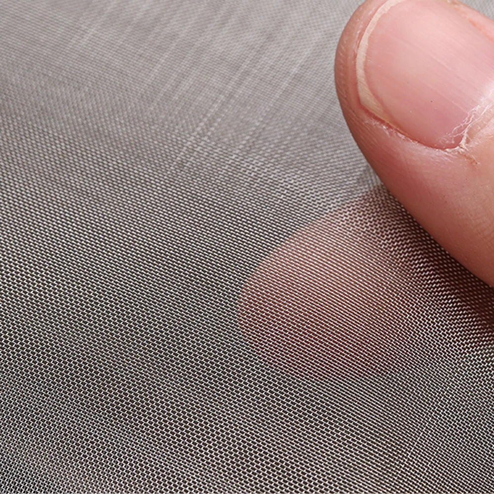 Tela de filtro de aço inoxidável 304, 5/8/20/30/40-400 malha de fio tecido, folha de filtro de triagem de aço inoxidável de alta qualidade