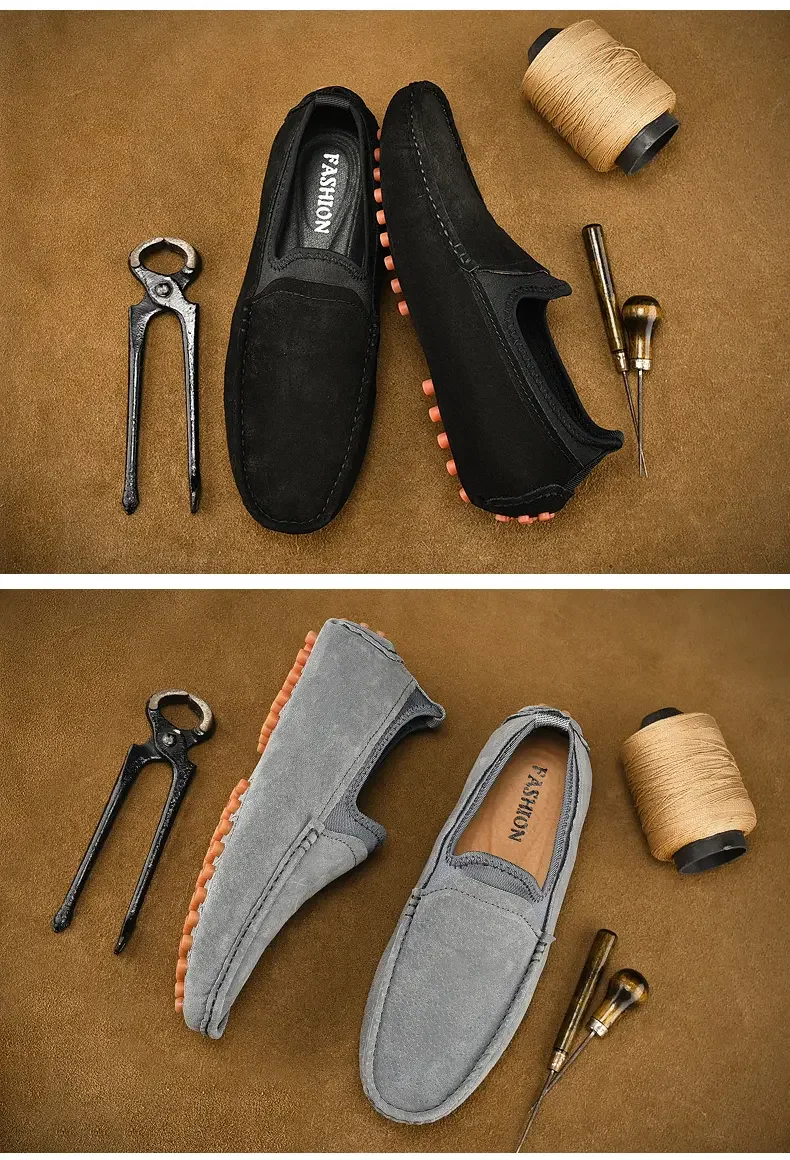 Comfort fit driving shoes