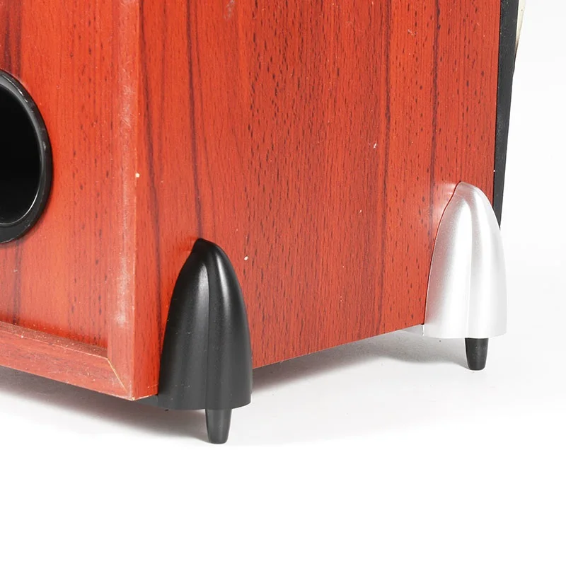 4 Piedini Isolanti Per Altoparlanti HiFi, Cuscinetti Per Supporto Neri~p148976194