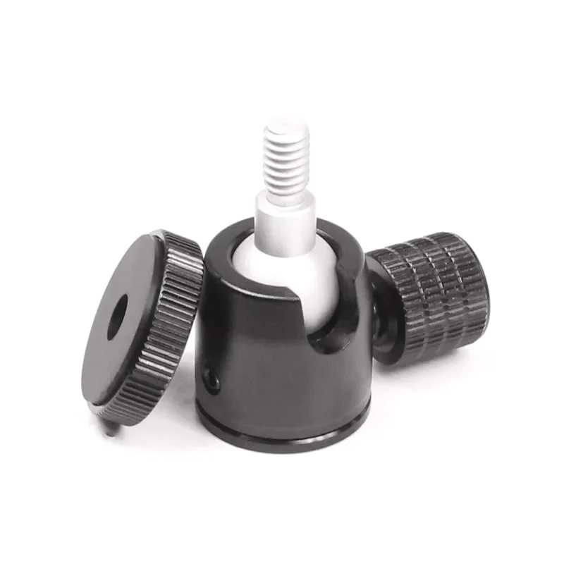 Strong Magnetic Suction Cup 1/4 inch Screw Ball Head Mount Base Adapter for DSLR Camera Tripod Monopod Camcorder Light Stand