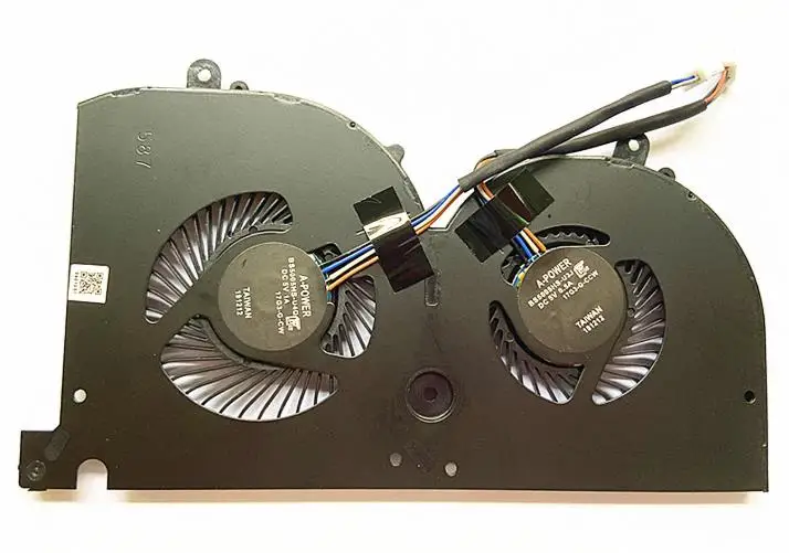 

NEW Laptop CPU GPU Cooling Fan for MSI GS75 P75 MS-17G1 MS-17G2 Series Cooler Fan BS5005HS-U3J BS5005HS-U3I