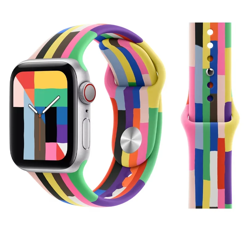 ตัวเลือกสินค้า สายซิลิโคนสุดเก๋สำหรับ Apple Watch ใส่สบายไม่ร้อน