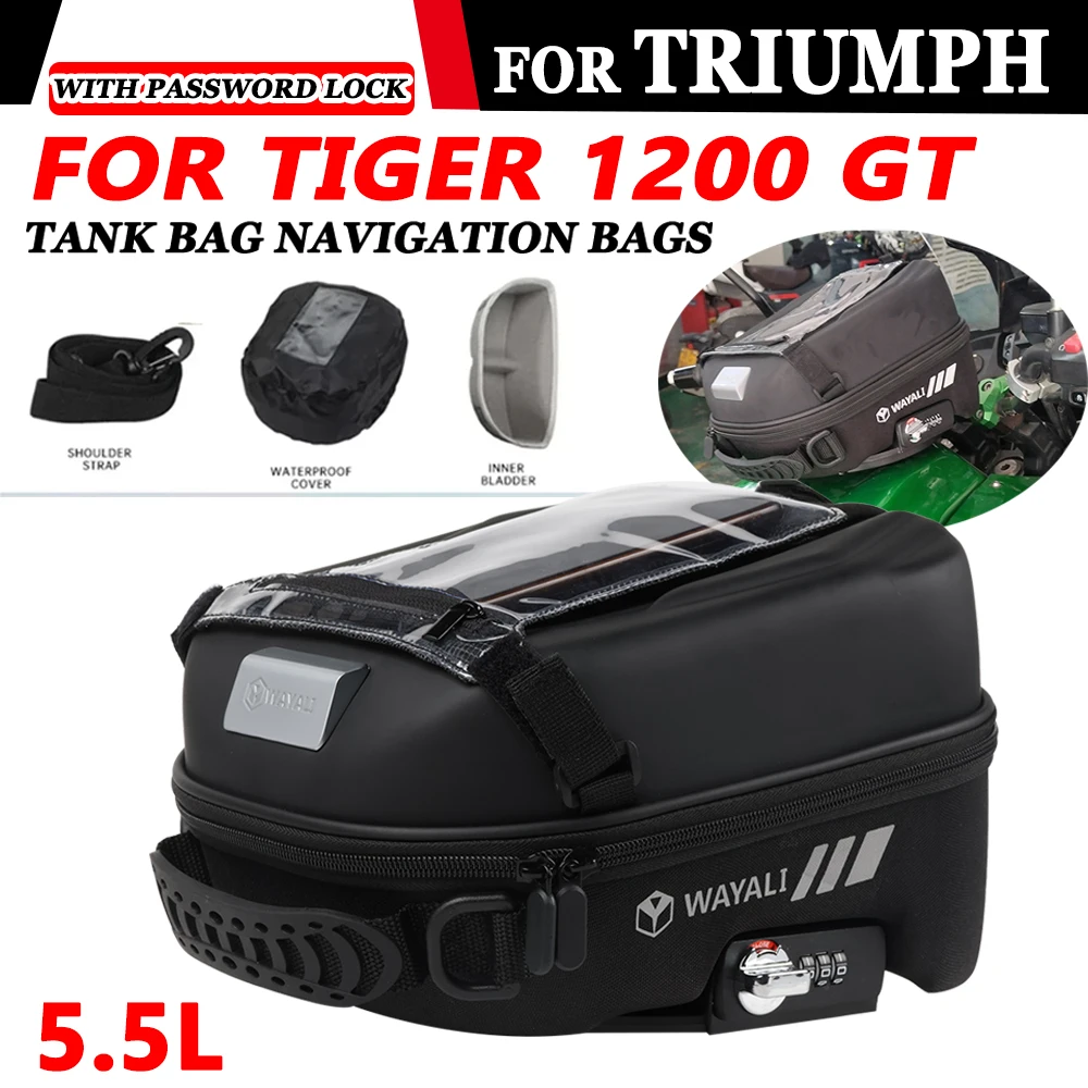 Сумка-для-топливного-бака-triumph-tiger-1200-gt-1200gt-2022-2023-2024-55l-с-кольцом-адаптером-для-резервуара-и-сенсорной-навигацией