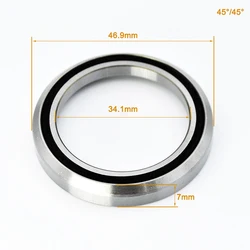 Precision 45° Bicycle Headset Bearing (MH - P22 (46.9mm))