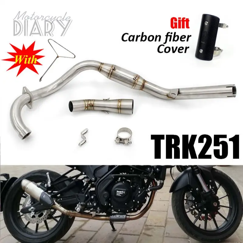 カーズ バイクマフラー ベネリ用 TRK250 TRK 用 TRK251 251 250 排気
