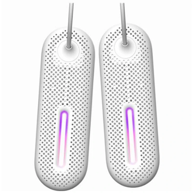 

D0AB Portable Shoe Dryer and Deodorizer with Timer Quick Drying Winter Warm Dryer for BOOTS Socks Gloves Eliminate Bad Odor