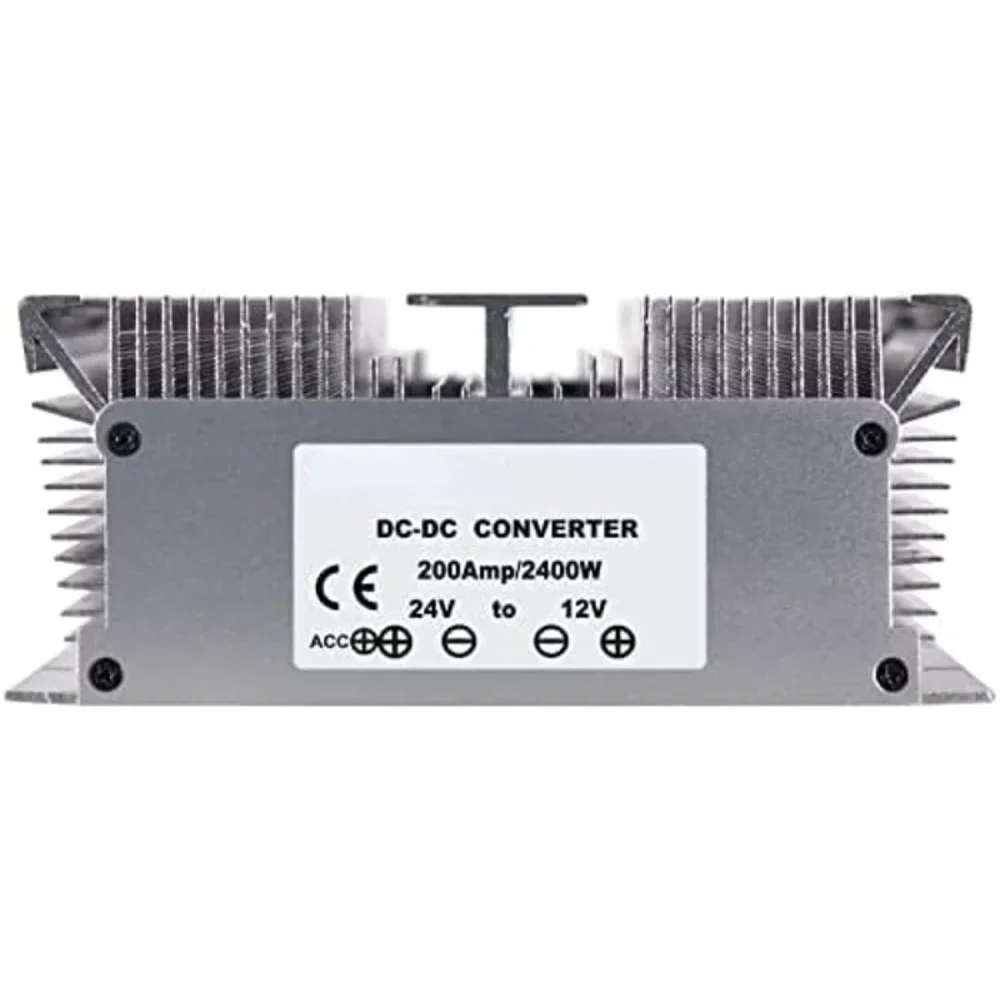 24 Volt to 12 Volt 24V to 12V 50A-200A Step Down Converter Voltage Regulator DC/DC Buck Transformer Power Supply CE Waterproof