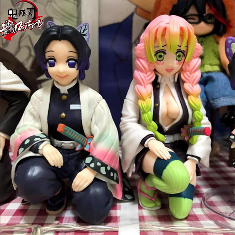 

Оригинальная аниме-фигурка рассекающего демонов, модель Kanroji Mitsuri Shinazugawa Sanemi, модель фигурки кукол Kimetsu No Yaiba, коллекционная экшн-фигурка